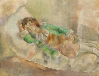 La Petite Actrice - Jules Pascin — visning af kunstværket