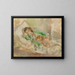 La Petite Actrice - Jules Pascin — indrammet kunstværk på væggen