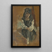 La princesse persane - Jules Pascin — indrammet kunstværk på væggen