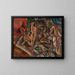 La toilette aux tropiques - Jules Pascin — indrammet kunstværk på væggen
