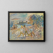 Jules Pascin | Maleri Les brigands — indrammet kunstværk på væggen