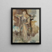 Lucy Fontenay aux roses - Jules Pascin — indrammet kunstværk på væggen
