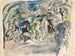 Parc de la Havane - Jules Pascin — visning af kunstværket
