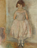 Portræt af en ung pige - Jules Pascin — visning af kunstværket