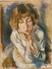 Portrait af Hermine David - Jules Pascin — visning af kunstværket