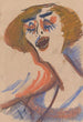 Cabaret-sangerinde - Jules Schmalzigaug — visning af kunstværket