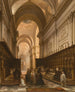 Chœur parisien de la basilique Sainte-Geneviève-Panthéon under det andet imperium - Jules Victor Genisson — visning af kunstværket