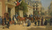 Jules Voirin | Maleri af en parade på en gade i Paris — visning af kunstværket