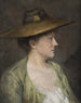 Portrait af kvinde - Julia Beck — visning af kunstværket