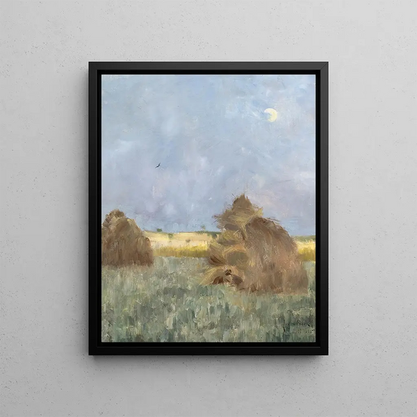 Julia Beck - HayCocks by Moonlight.webp