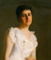 Mademoiselle Edith Potter - Julian Alden Weir — visning af kunstværket