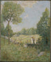 La partie de pêche - Julian Alden Weir — visning af kunstværket