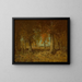 Lisière des bois - Julian Onderdonk — indrammet kunstværk på væggen