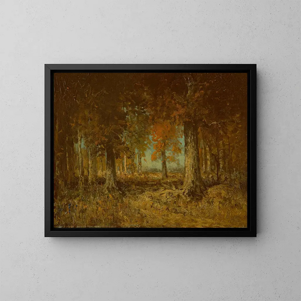 Lisière des bois - Julian Onderdonk — indrammet kunstværk på væggen