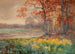 Gule blomster på en grå dag - Julian Onderdonk — visning af kunstværket