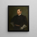 George Brinton McClellan - Julian Scott — indrammet kunstværk på væggen