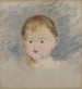 Julie Manet ved femten måneders alderen - Édouard Manet — visning af kunstværket