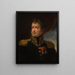 general Joseph Léopold Sigisbert Hugo - Julie Hugo — indrammet kunstværk på væggen