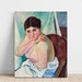 Reproduktion af maleriet Juliette Assise au Fauteuil - Suzanne Valadon