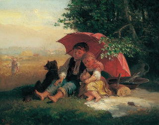 Julius Kckert - Kinder unterm Schirm.webp