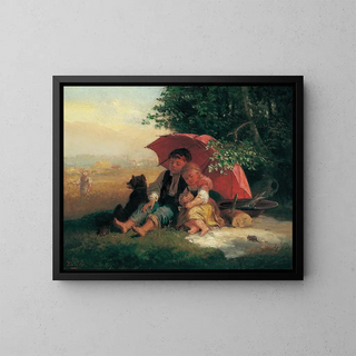 Julius Kckert - Kinder unterm Schirm.webp