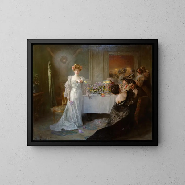 Rédemption - Julius LeBlanc Stewart — indrammet kunstværk på væggen