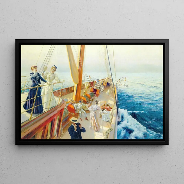 Julius Leblanc Stewart - Yachting the Mediterranean.webp