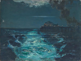 Julius Olsson - Plymouth Pier.webp