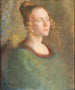 Portrait af kvinde - Julius Paulsen — visning af kunstværket
