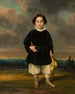 Portrait af en dreng - Julius Schoppe — visning af kunstværket