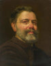 Selvportræt - Julius Siegfried Uetz — visning af kunstværket