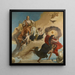 Junon og Luna - Giovanni Battista Tiepolo — indrammet kunstværk på væggen