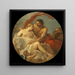 Jupiter og Callisto - Charles-Joseph Natoire — indrammet kunstværk på væggen