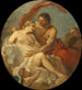Jupiter og Callisto - Charles-Joseph Natoire — visning af kunstværket