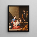 La Sainte Famille - Jusepe de Ribera — indrammet kunstværk på væggen