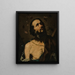 Saint André (et fragment) - Jusepe de Ribera — indrammet kunstværk på væggen
