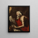 Saint Jérôme - Jusepe de Ribera — indrammet kunstværk på væggen