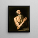 Saint Onuphre - Jusepe de Ribera — indrammet kunstværk på væggen