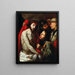La moquerie du Christ - Jusepe de Ribera — indrammet kunstværk på væggen