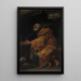 Les Larmes de Saint Pierre - Jusepe de Ribera — indrammet kunstværk på væggen