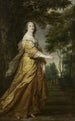Portrait af Marie Louise Gonzaga 1611-1667 kommende dronning af Polen - Juste van Egmont — visning af kunstværket