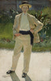 Portrait af Stanisław Czajkowski maler bror til kunstneren - Józef Czajkowski — visning af kunstværket
