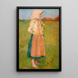 Jzef Mehoffer - Village girl.webp