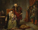 Catherine Jagellon med sin son Sigismond i fængsel - Józef Simmler — visning af kunstværket