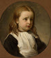 Portrait af kunstnerens datter Julia Simmler - Józef Simmler — visning af kunstværket