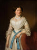 Portrait af Mademoiselle Pisarzowska - Józef Simmler — visning af kunstværket