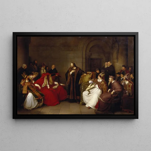 Karl Friedrich Lessing - Jan Hus At Constance.webp