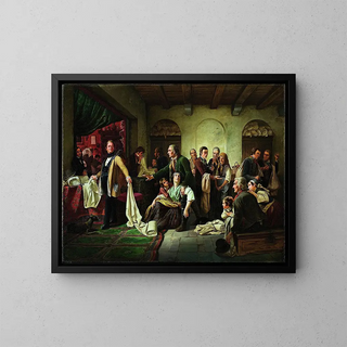Karl Hbner - The Silesian Weavers.webp