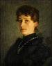 Portrait af Friederike Flur - Karl Hoff — visning af kunstværket