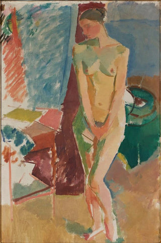 Karl Isakson - Standing nude.webp